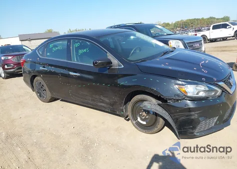 2019 Nissan Sentra S из США, поврежденный, VIN 3N1AB7AP1KY222576